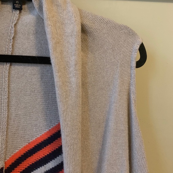 Ella Moss Deva Vest Fringe Tribal Knit Cardigan XS - Picture 12 of 14